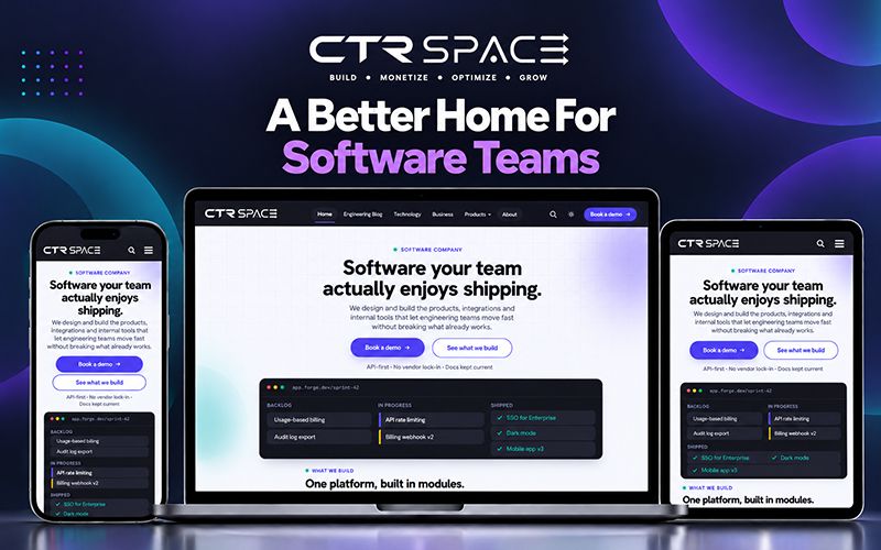 Software Company WordPress Theme for Blogs