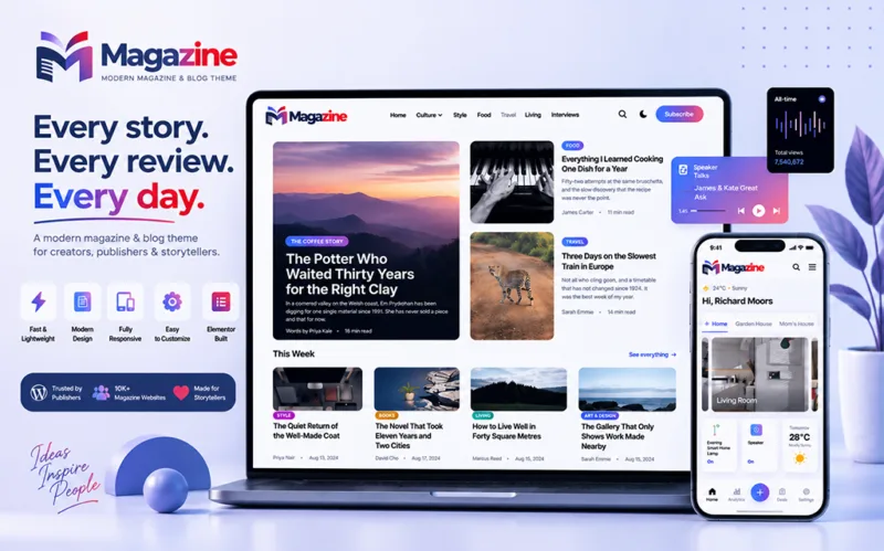 Magazine Wordpress Theme
