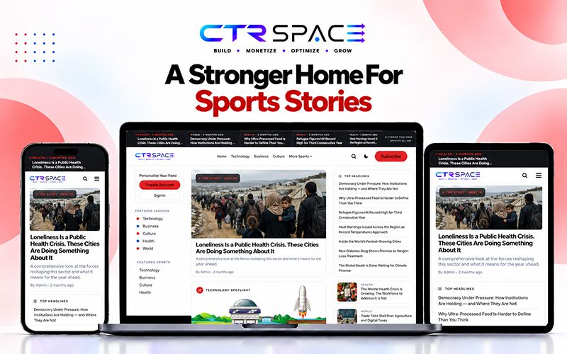 Sports WordPress Theme