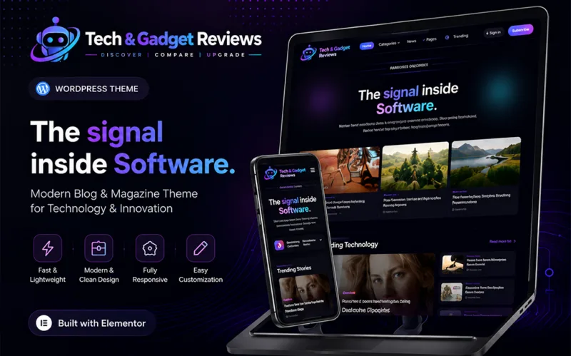Gadget Review WordPress Theme