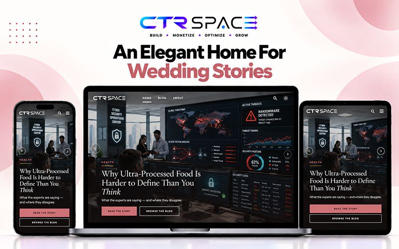 Wedding Blogging WordPress Theme